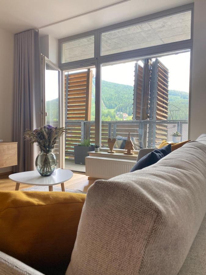 Luxusni Apartman U Sjezdovek S Garazi Harrachov Extérieur photo